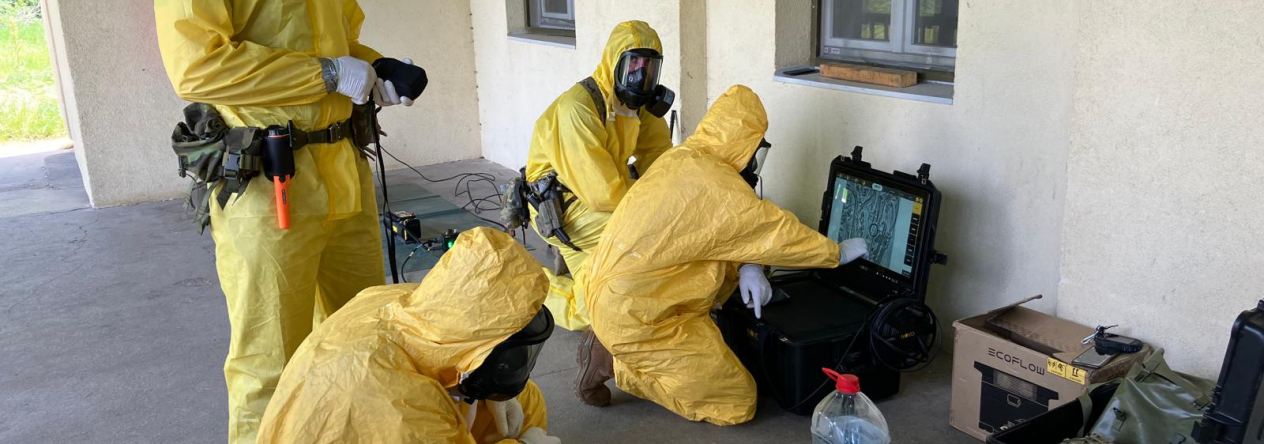 Neinvazní detekce zavazadel a nádob při podezření na výskyt jedovatých chemických látek
